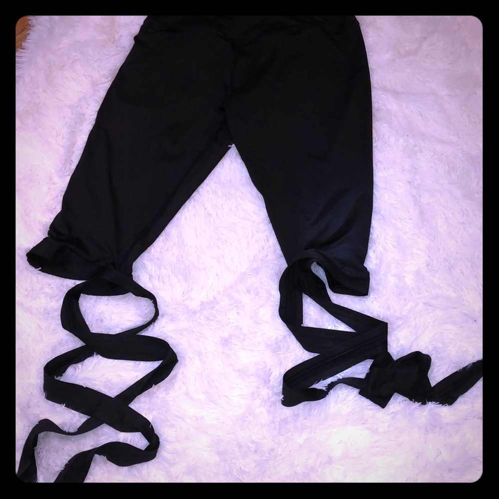 Tie leggings